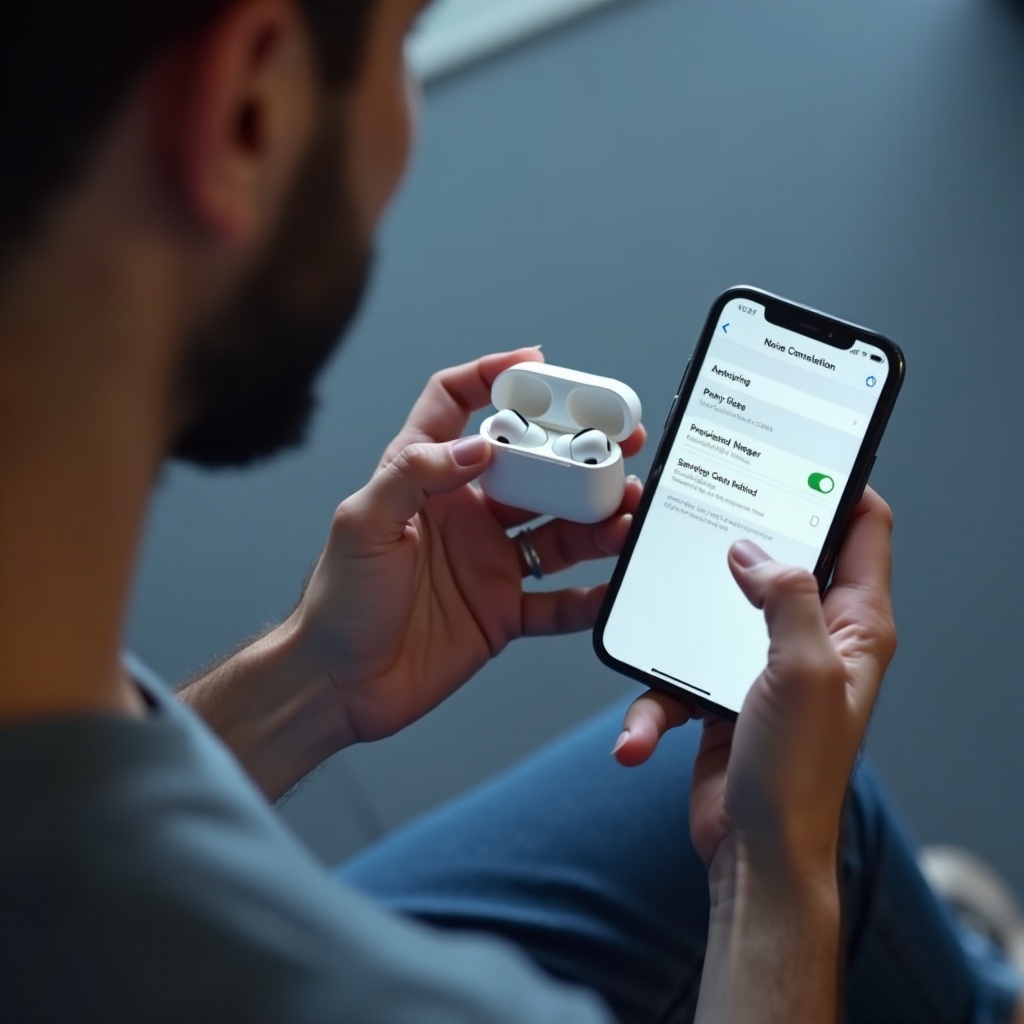 how to turn off noise cancellation on airpods pro