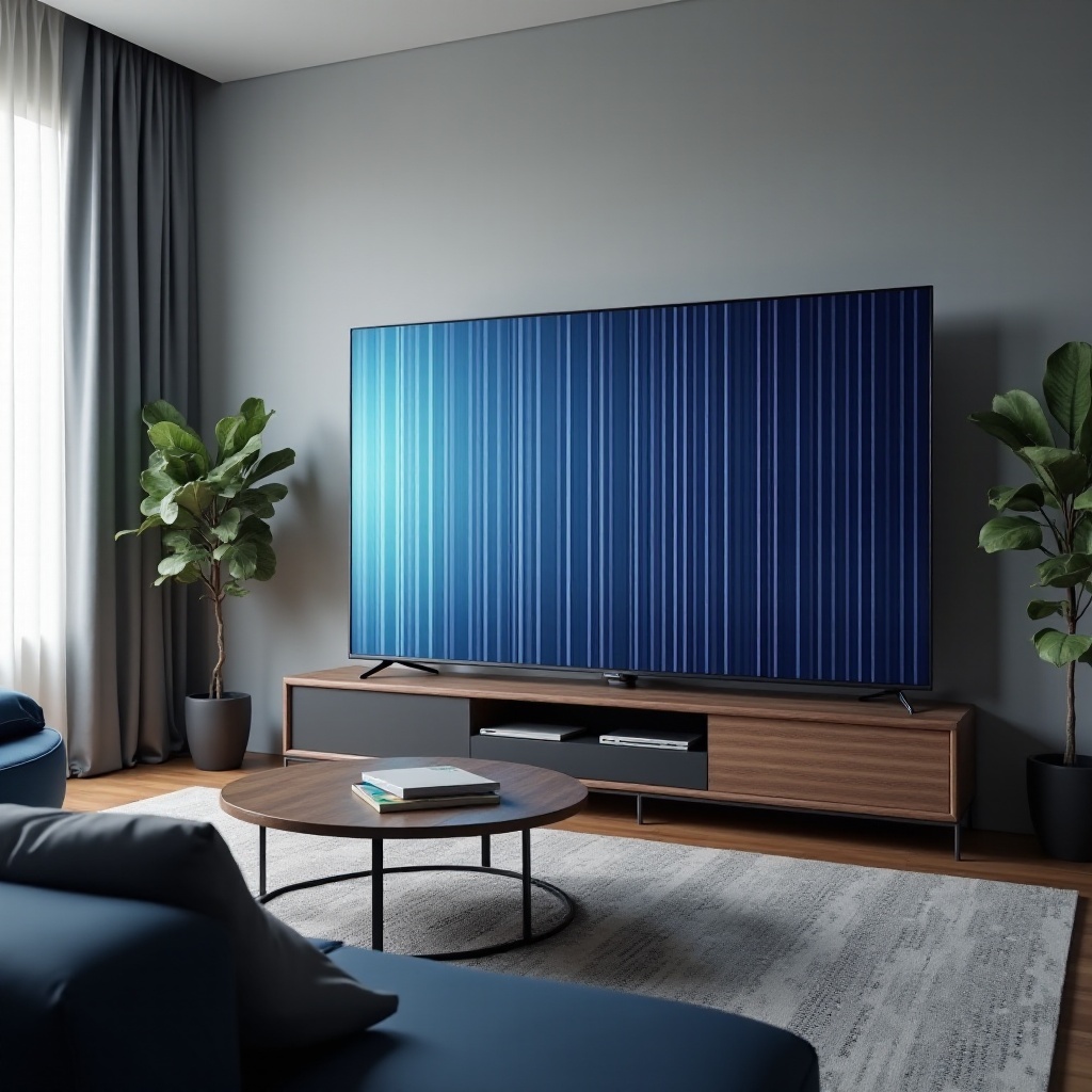 linije na televizoru