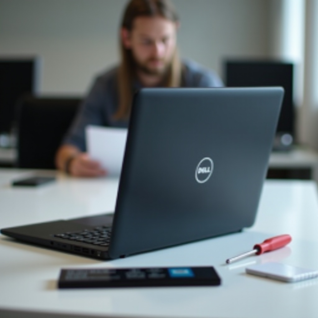 как да инсталирате батерия в лаптоп Dell