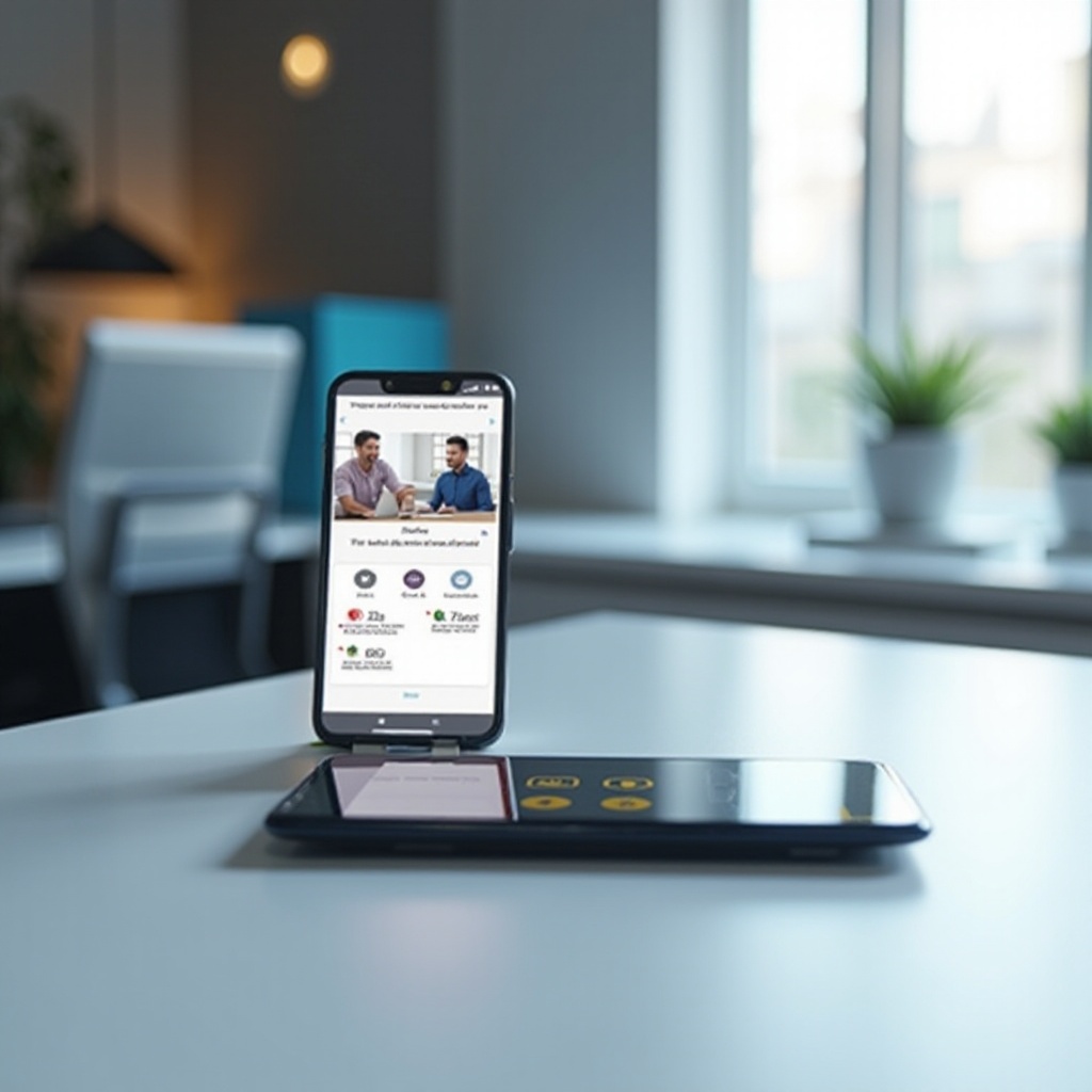 how to share screen in android