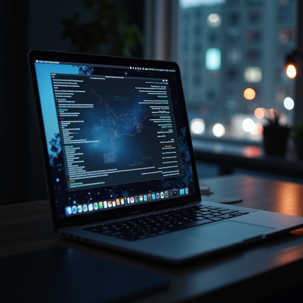 MacBook Pro zkreslená obrazovka