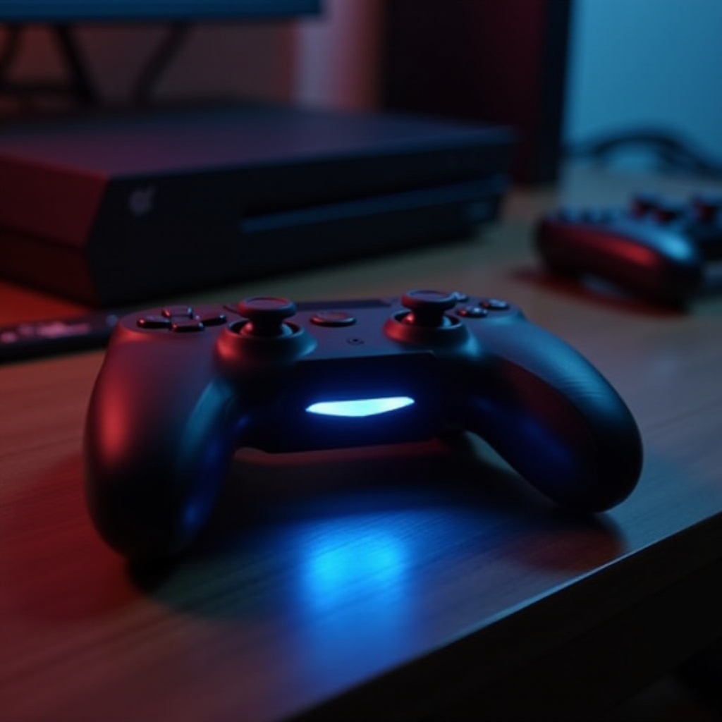 لماذا يضيء جهاز تحكم PS4 الخاص بي ولا يتصل