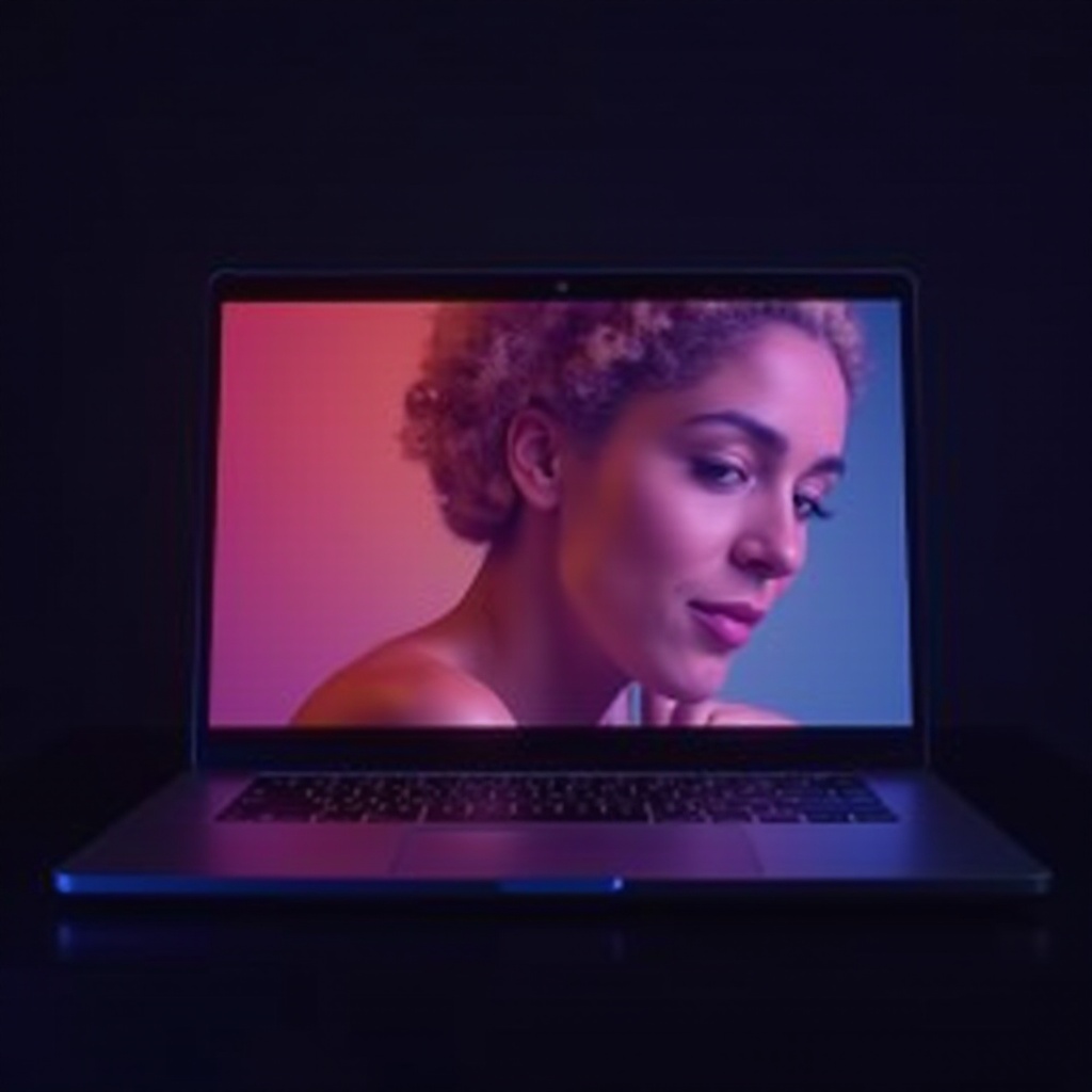 احتراق شاشة OLED في اللابتوب