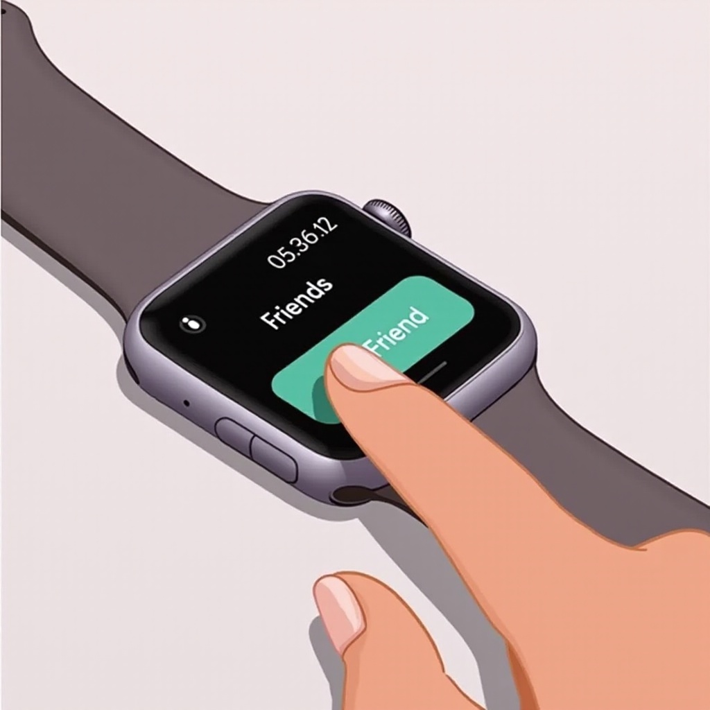 cum să adaugi un prieten pe Apple Watch