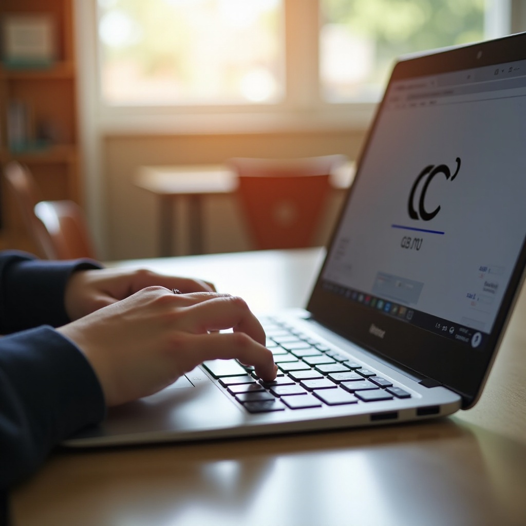 cum să scrii simbolul celsius pe un chromebook școlar