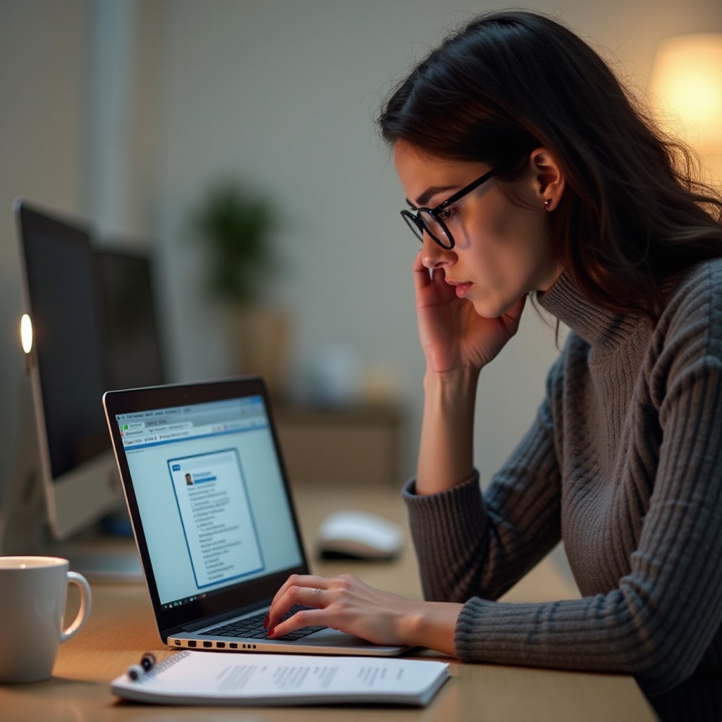 nie mogę używać Google Docs na Chromebooku
