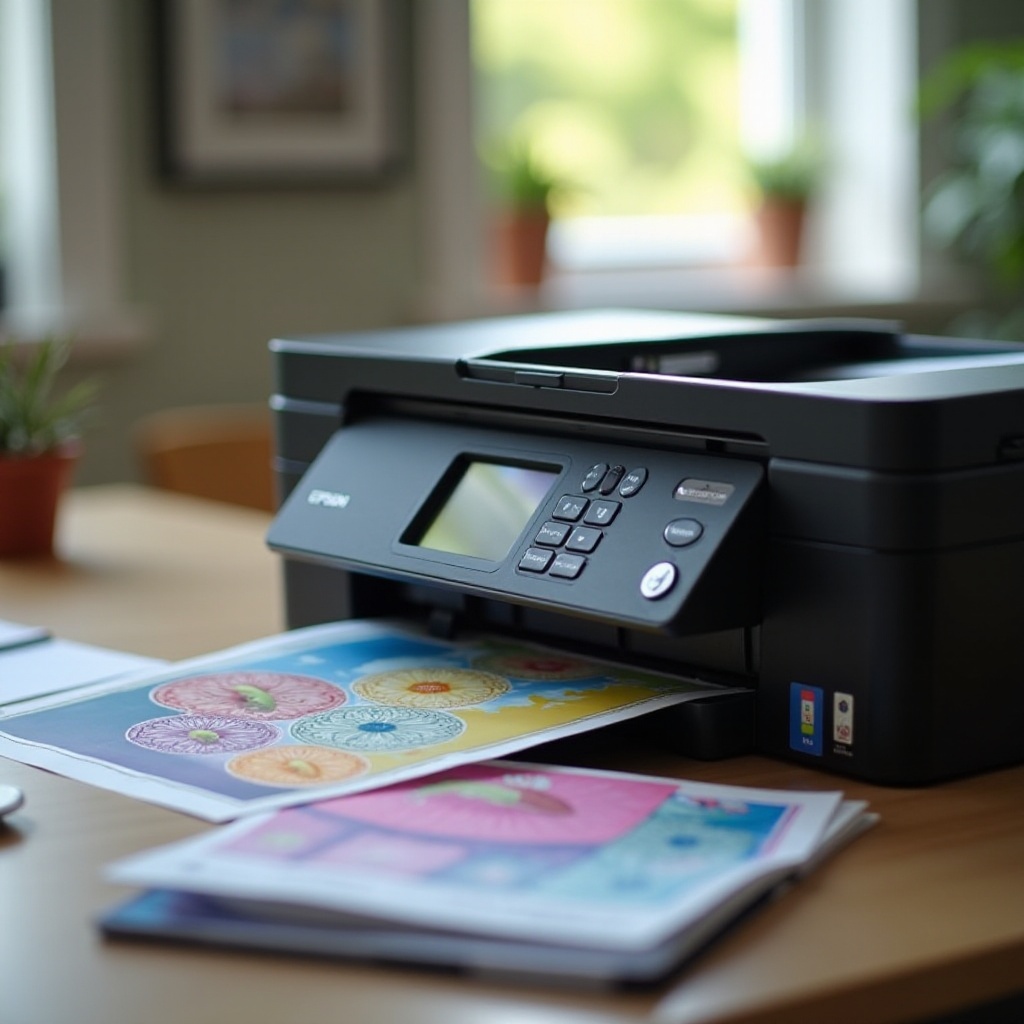 принтер Epson неправильно печатает цвет