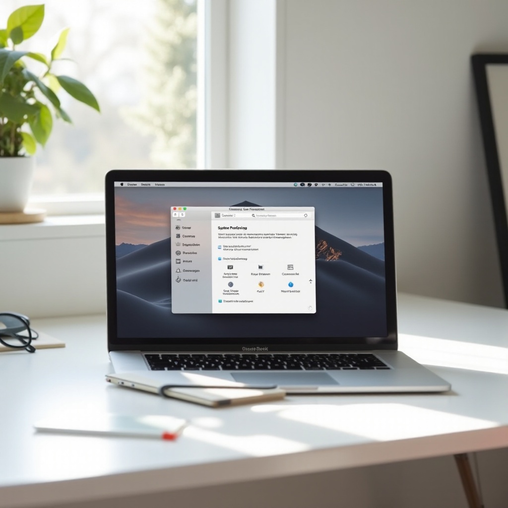 how to change your home screen on macbook