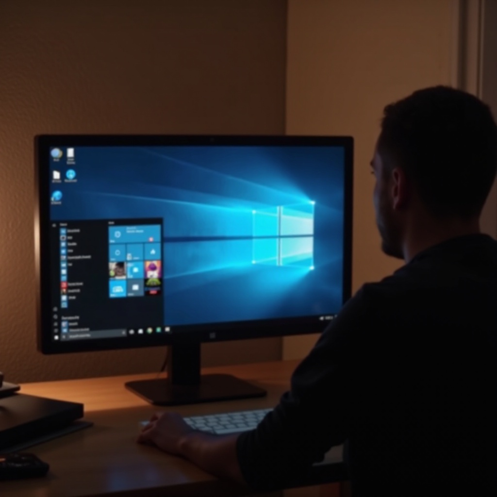 nabídka Start a hlavní panel ve Windows 10 nefungují