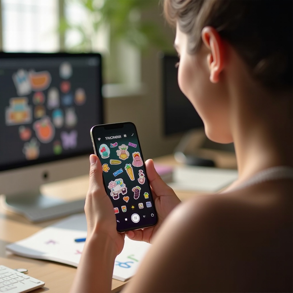 как да създадете движещи се стикери на iPhone