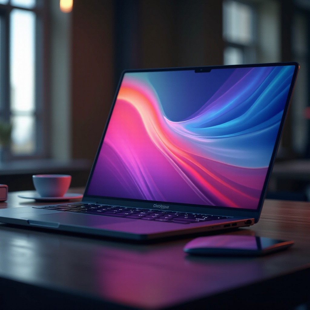 ardere OLED la laptop