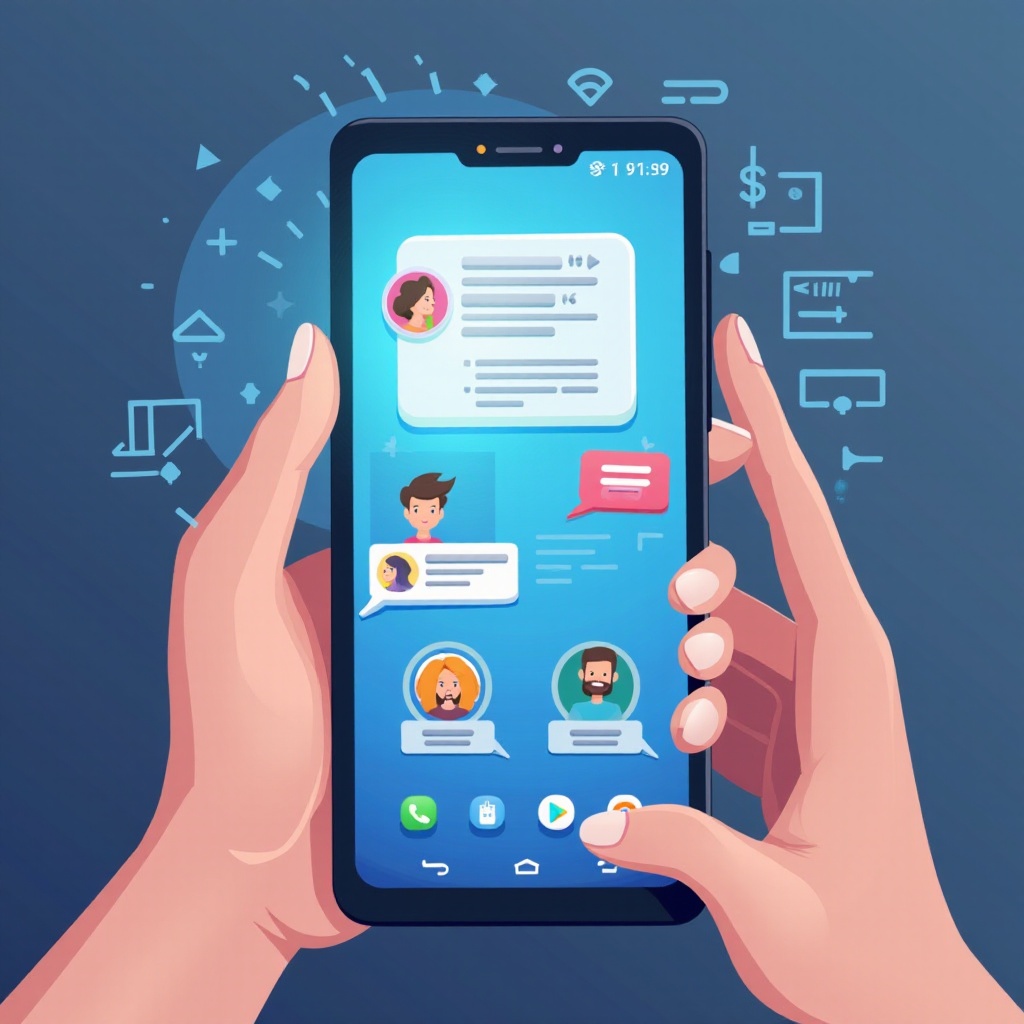 как поделиться экраном на Android
