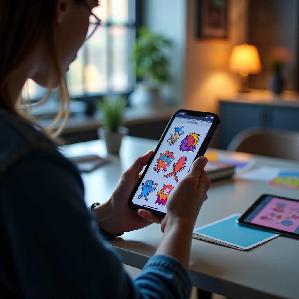 how to make moving stickers on iphone