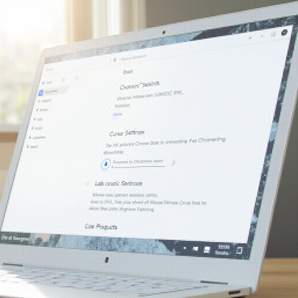 како користити подешавања курсора на Chromebook-у