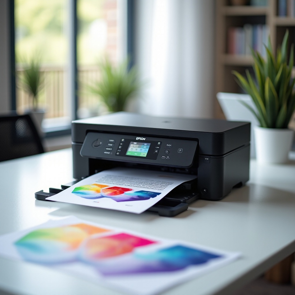 tiskárna Epson netiskne barvy správně