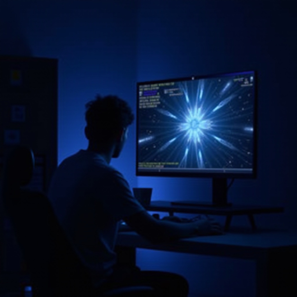 blikající obrazovka při hraní her