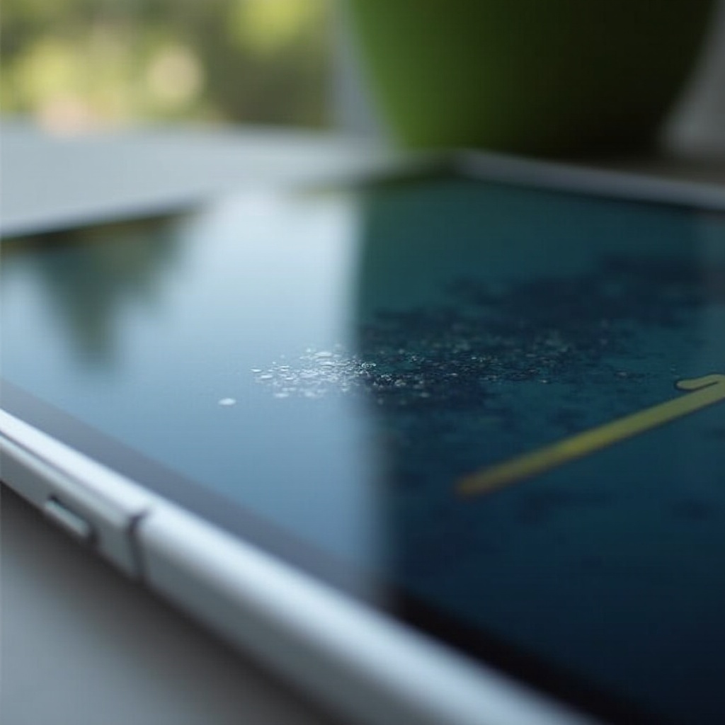 خدش شاشة iPad Pro