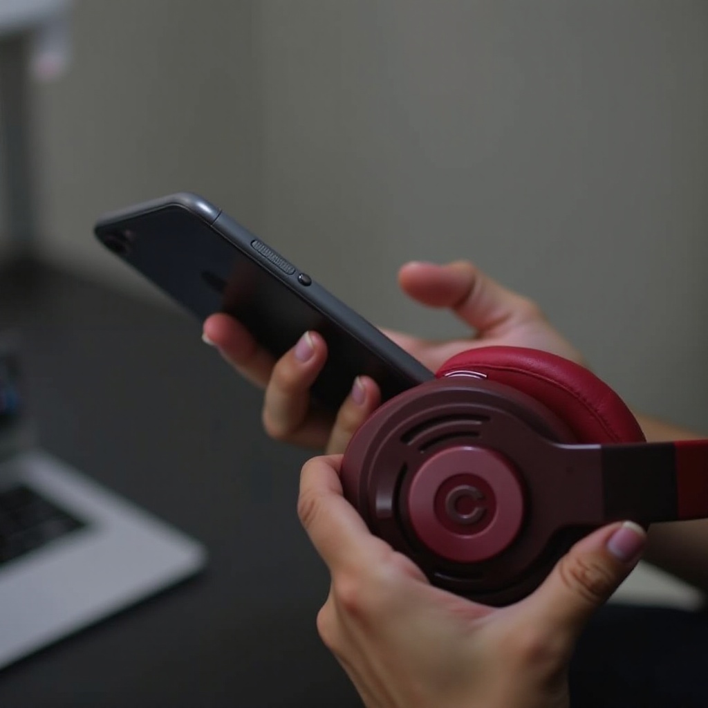 как да свържете Beats Studio Pro с iPhone