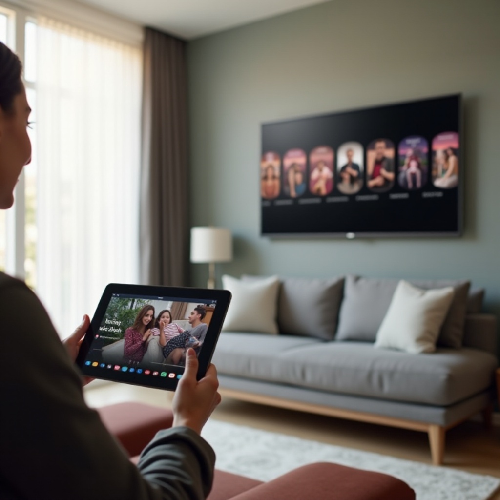 cum să vizionez tableta mea pe smart TV-ul meu