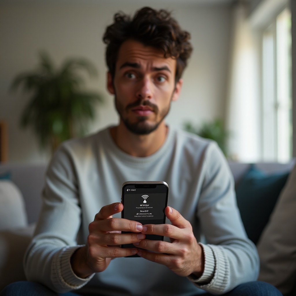 wifi networks not showing up iphone