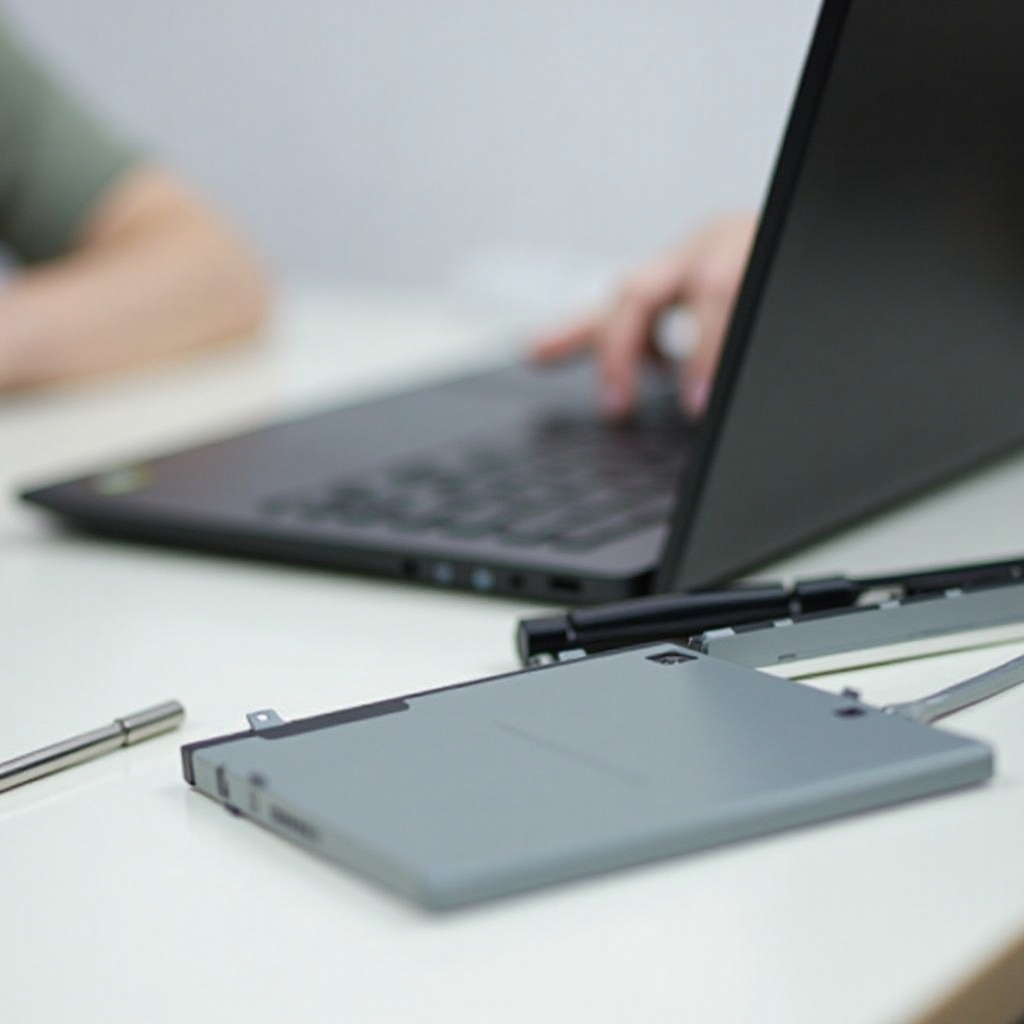 kako instalirati bateriju u Dell laptop