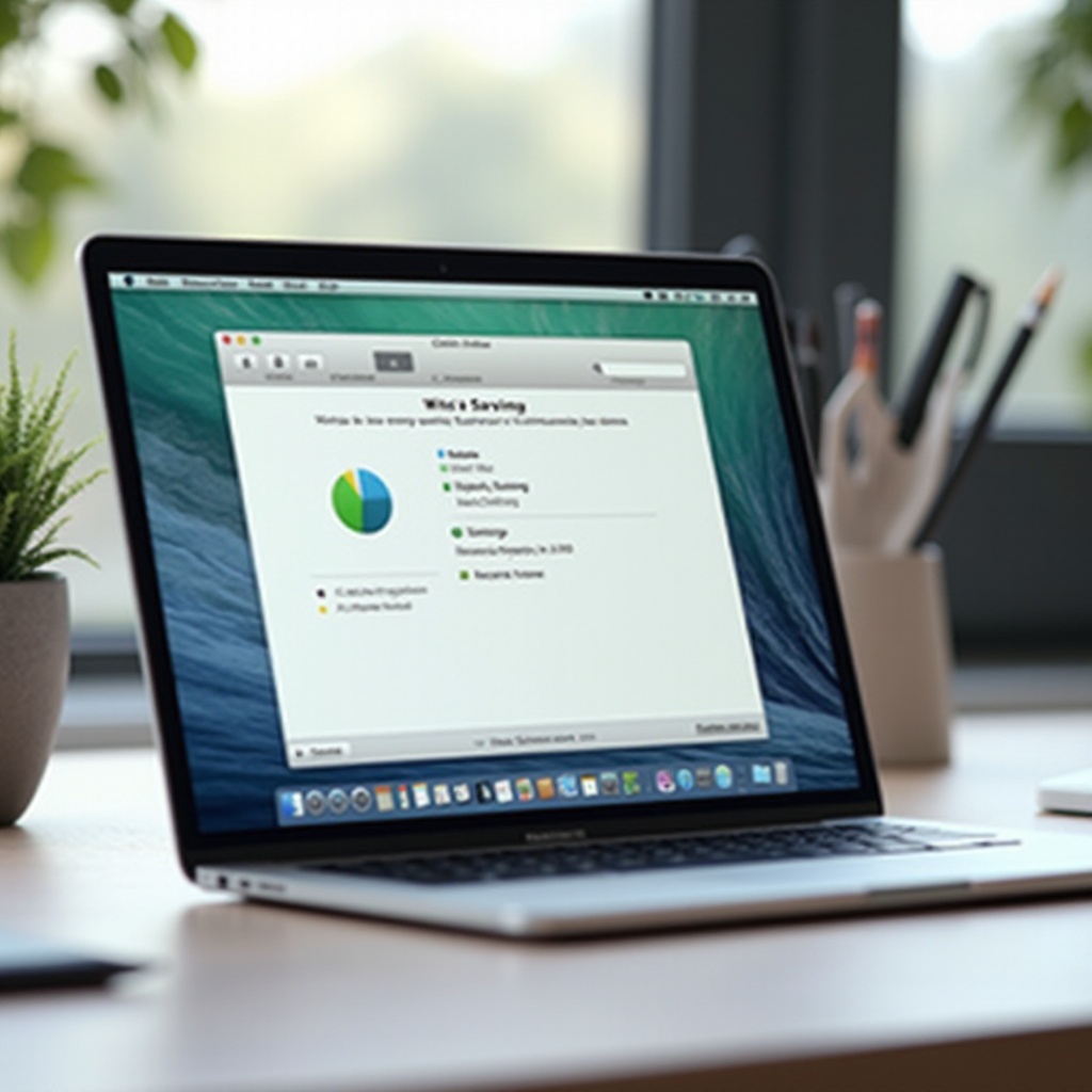 where is energy saving setting on macbook pro