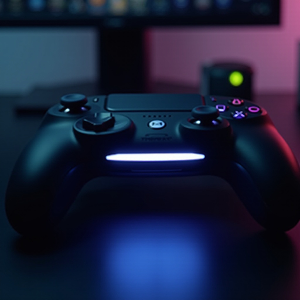 لماذا يضيء جهاز تحكم PS4 الخاص بي ولا يتصل